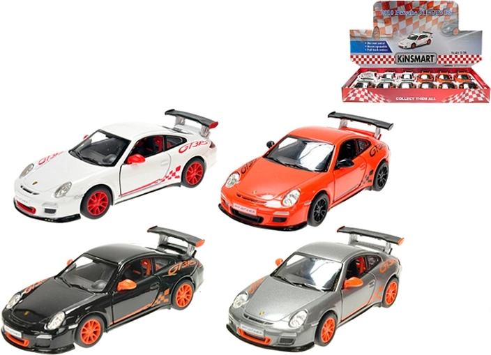 Kinsmart Porsche 911 GT3 RS die-cast model 1:36 with pull-back