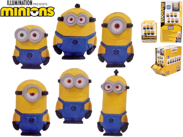 Minions gum – set verzamelbare figuurtjes, 30 stuks