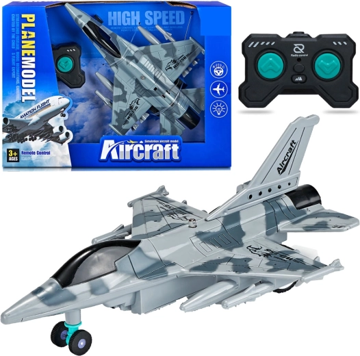 Op afstand bestuurbare F16-straaljager 24 cm