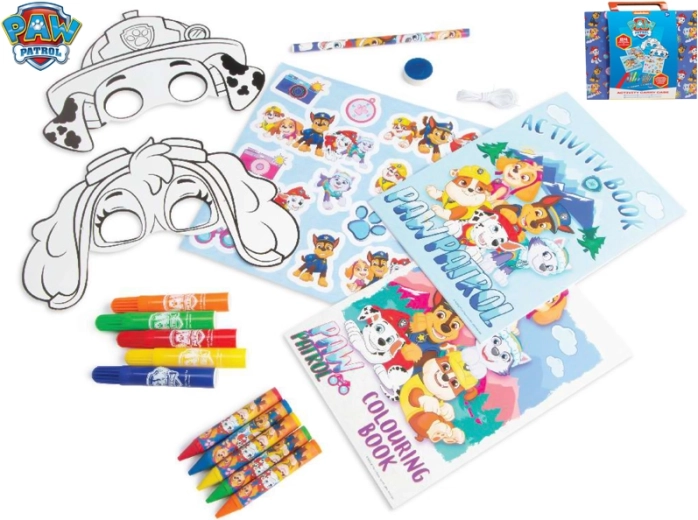 Pat’ Patrouille coffret créatif en valisette pour enfants 3+
