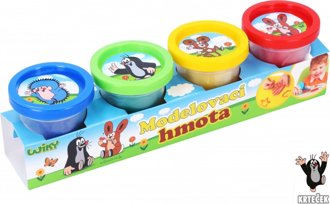 Modelina Doh Mole 4x50 g