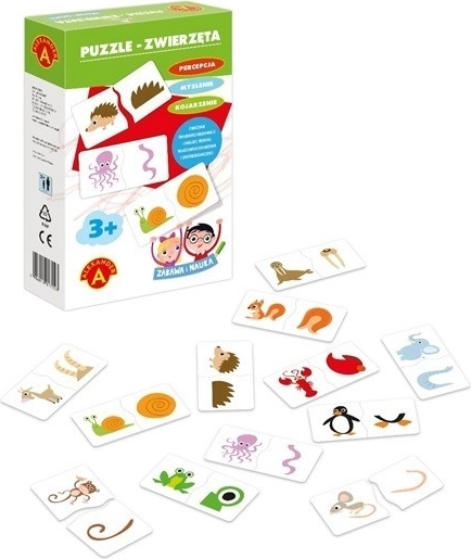 Educational Puzzle Animals ALEXANDER, 48 pieces
