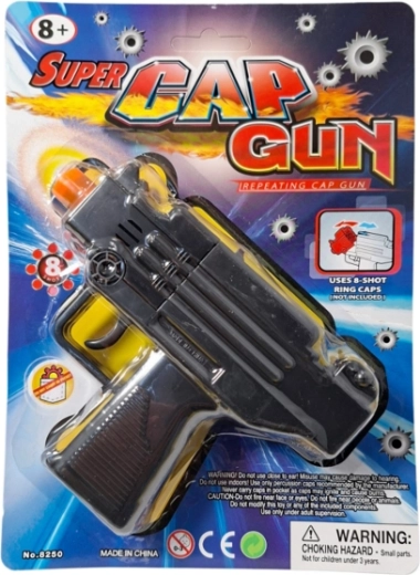 Plastic kids’ cap gun (8 shots)