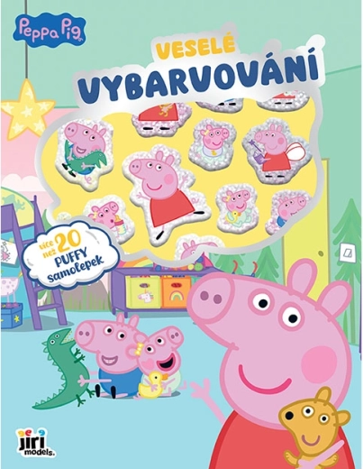 Vrolijk kleuren met stickers – Peppa Pig