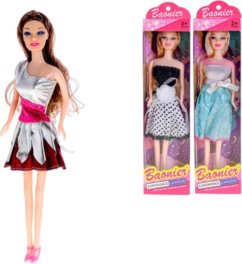 Jointed fashion doll 29 cm in gift box