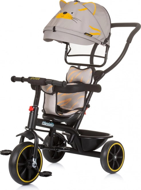 Tricycle avec toit pour enfants 2-en-1 Pulse 10cipolino
