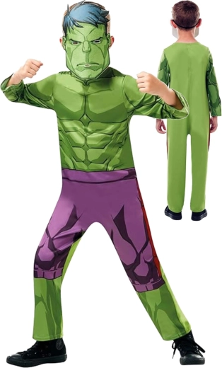 Kids' HULK Costume 110–116 cm (5–6 years)