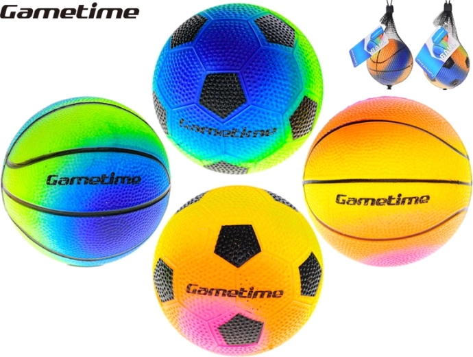 Balle arc-en-ciel Gametime 10 cm