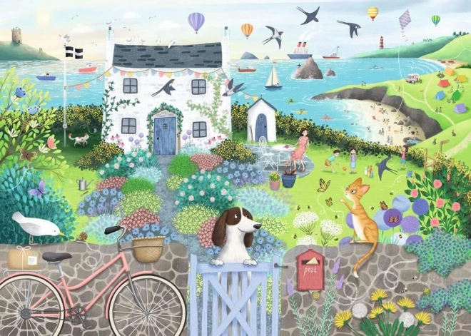 Puzzle Ravensburger Chalet sur la côte 1000 pièces