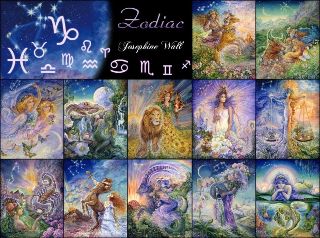 Puzzle Signes du zodiaque 2000 pièces