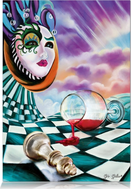 STAR puzzle checkmate – 1000 pieces