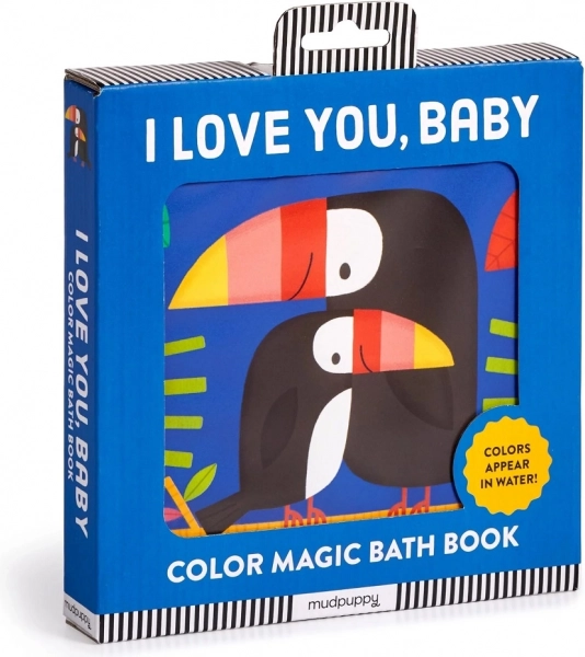 Mudpuppy magic bath book i love you