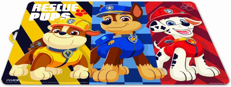 Kunststof placemat PAW Patrol 43 × 28,1 cm