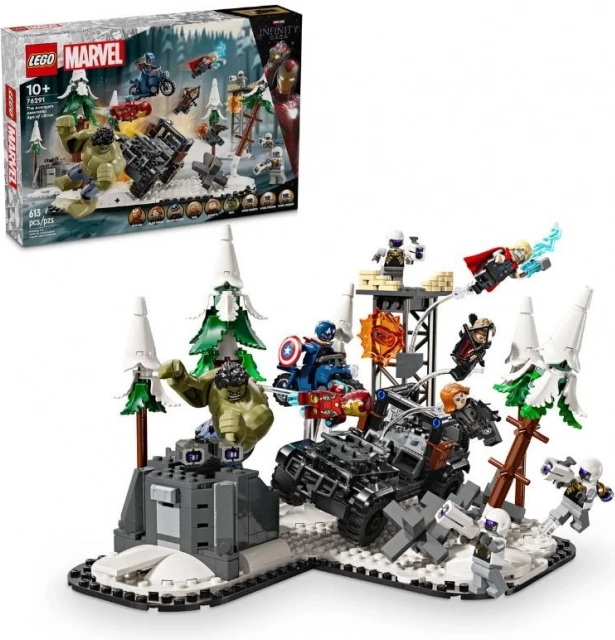 Lego Marvel Avengers: tijdperk van Ultron bouwset 613 onderdelen