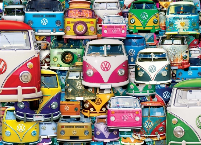 Puzzle Volkswagen Bus Funky Jam 1000 pieces