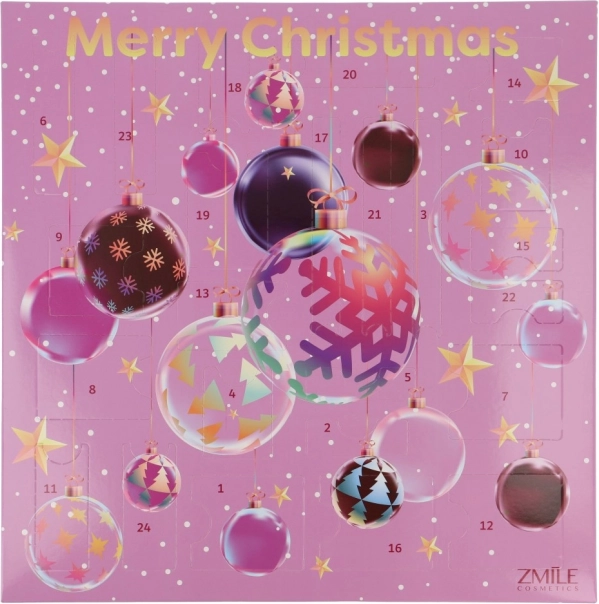 3D Christmas Ball Advent Calendar with Cosmetics