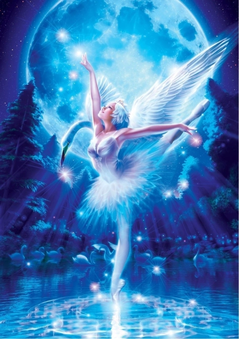 Puzzle ART PUZZLE Le Lac des cygnes – ballet, 1000 pièces
