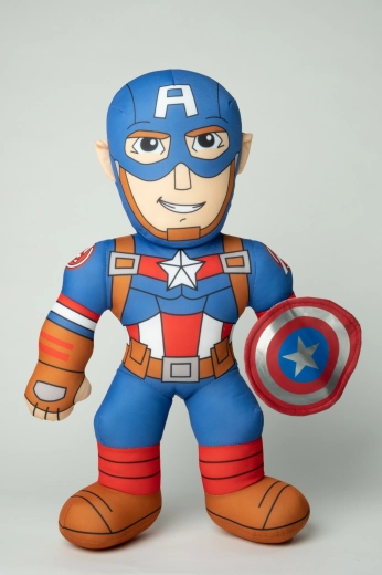 Plush Captain America with sound 20 cm (Marvel)