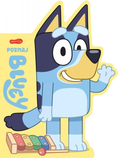 Découvre Bluey - livre cartonné en forme de petit chien