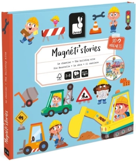 Janod magnetische verhalen op de bouwplaats