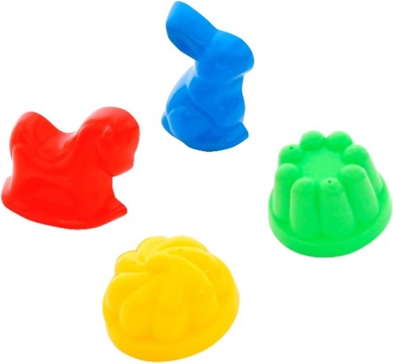 Sand mold set – rabbit and horse, 2 pcs