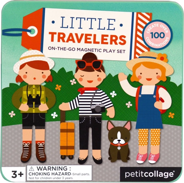 Petit Collage Magnetic Book – Travel