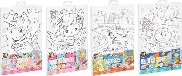 Peinture par numéros 29,7 × 19,5 cm