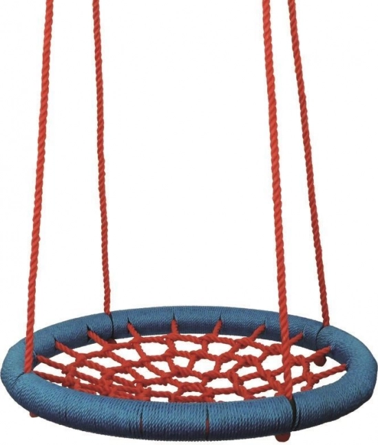 Cercle de balançoire Woody rouge et bleu