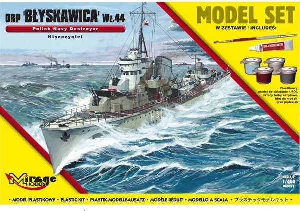 Zerstörer ORP Błyskawica Muster 44