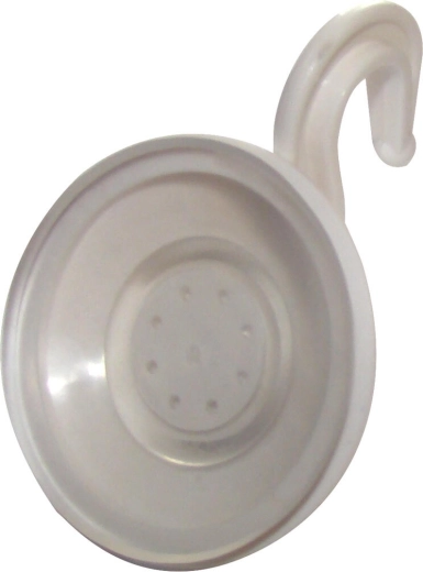 Large plastic suction cup hook