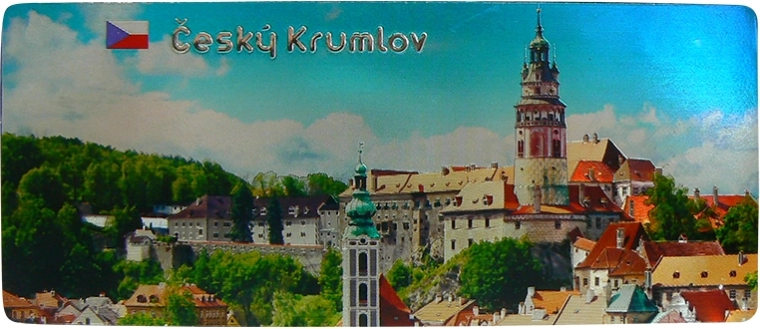 Magnet Český Krumlov – souvenir stylé
