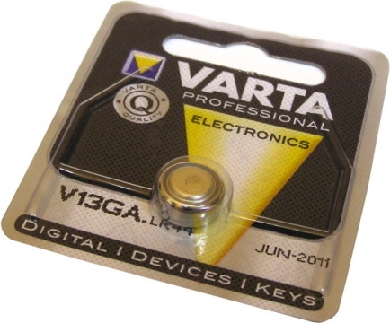 VARTA LR44 (V13GA) Button Cell Battery, Alkaline
