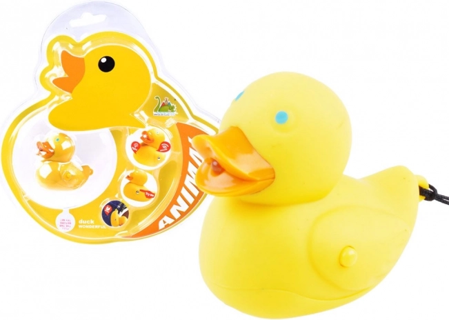 Colorful Duck Keychain with Light and Sound