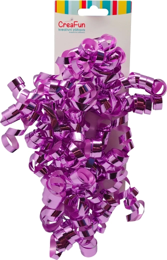 Gift metallic bow light pink, 2 pcs (6 mm)