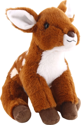 Pluche hertjeswelp zittend 24 cm