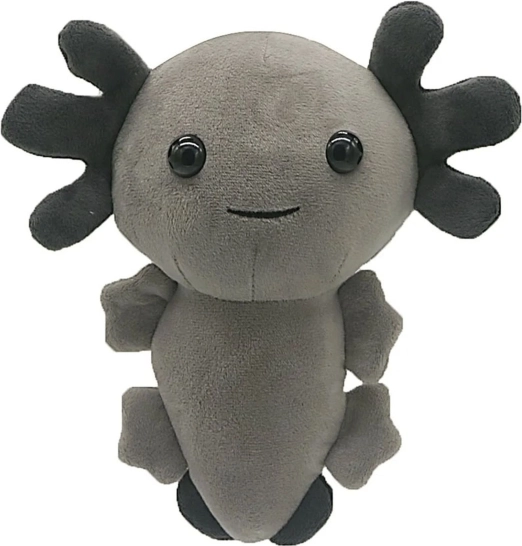 Cozy Noxxiez axolotl en peluche gris 21 cm