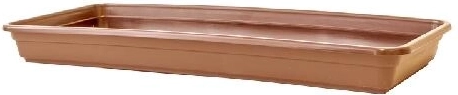 Lobelia Window Box Saucer 50 cm Terracotta