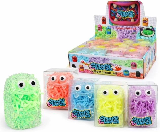 Worms in Monster 8 cm – plastic toy for children