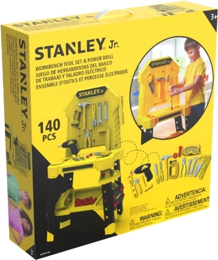 Établi pour enfants Stanley Jr. avec outils – 140 pièces