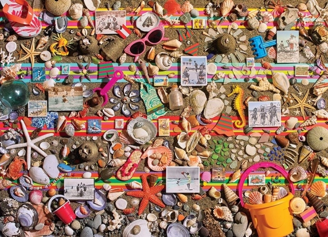 COBBLE HILL Beach Scene puzzle, 1000 pieces