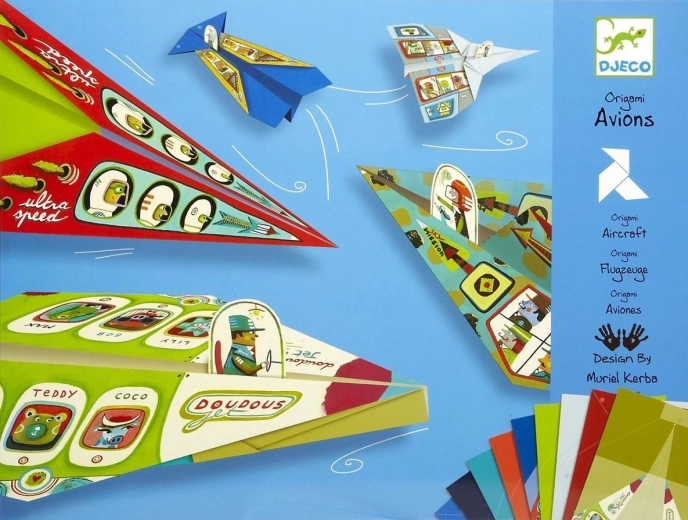 DJECO Origami Avions pour garçons