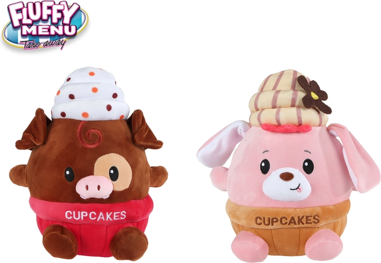 Plush Cupcake Animal Fluffy Menu 27 cm