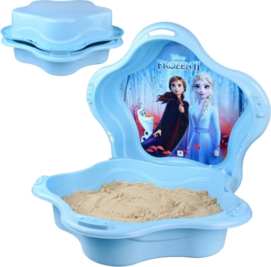 Bac à sable/coquille en plastique refermable 2-en-1 piscine DISNEY FROZEN