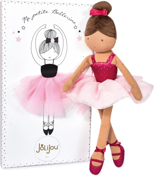 Poupée ballerine Isadora Doudou Jolijou 35 cm