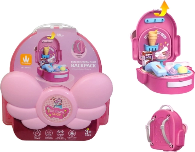 Sac à dos pour enfants avec cuisine et glacier 2-en-1