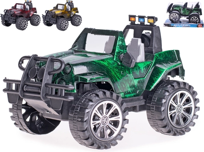 Terreinwagen met vliegwiel 17 cm