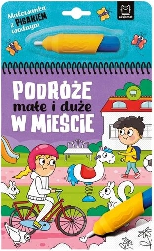 Coloriages à l’eau avec feutre magique – À la ferme