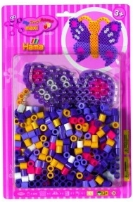 Ironing Beads Hama Maxi Butterfly 250pcs with Pegboard