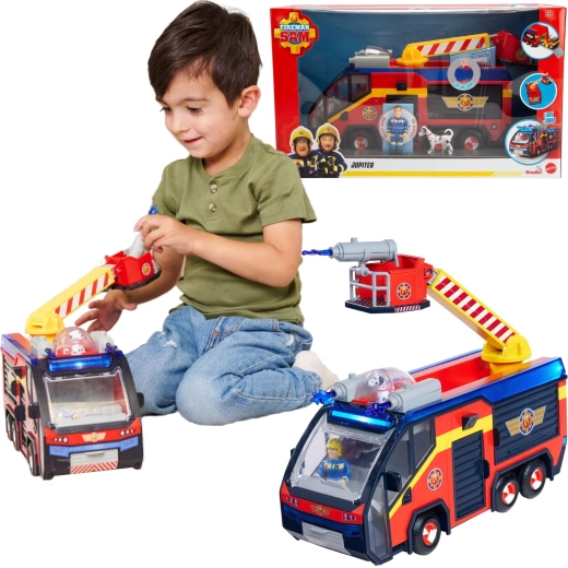 Fireman Sam Jupiter Fire Truck Toy