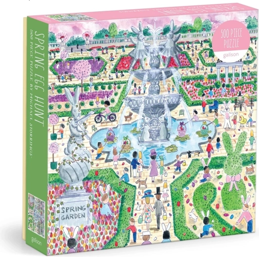 Galison Puzzle Easter Egg Hunt – 500 Pieces